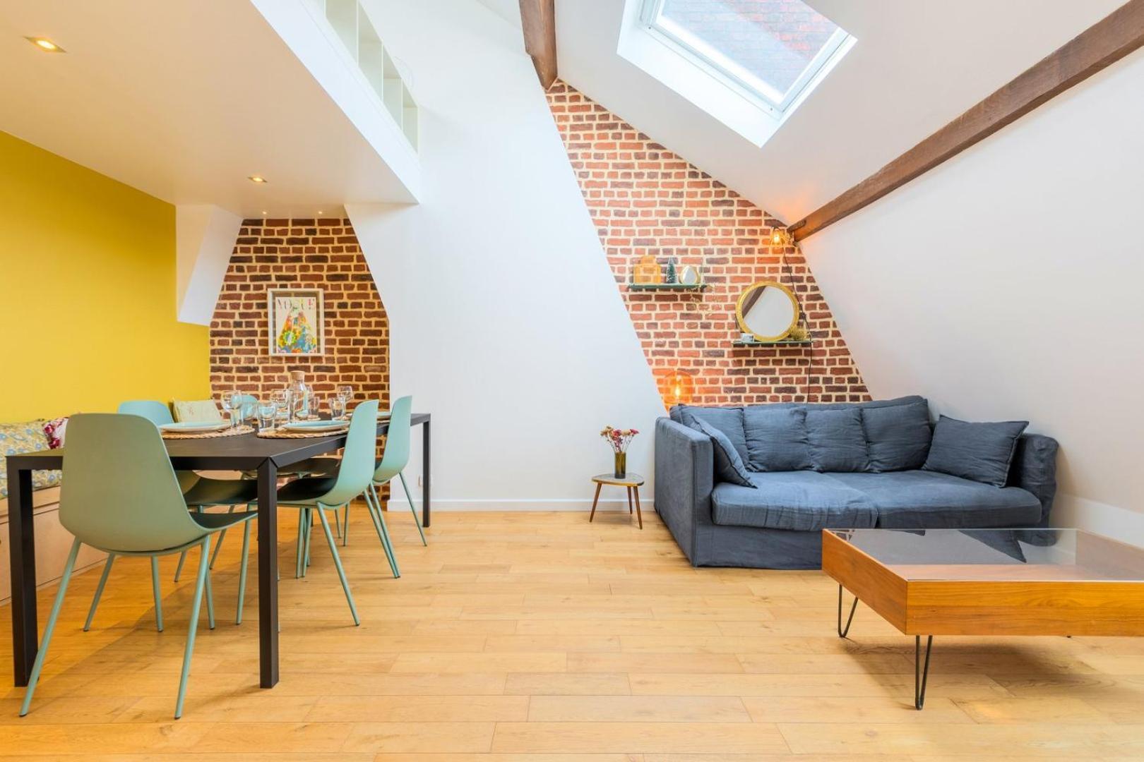 Charming Bright Flat In Vieux Lille. Exterior foto